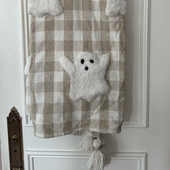 Viral Rachel Zoe ghost blanket - checkered beige - Picture 5 of 5
